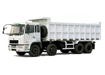 Caminhão Basculante LNG 8 × 4